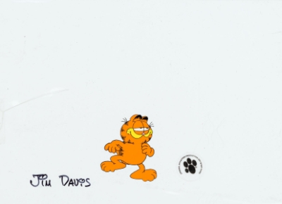 Garfield: Content Kitty by Animation Art