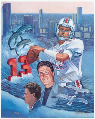 Dan "The Man" Marino (Trade Unavailable) by Artist Morelli