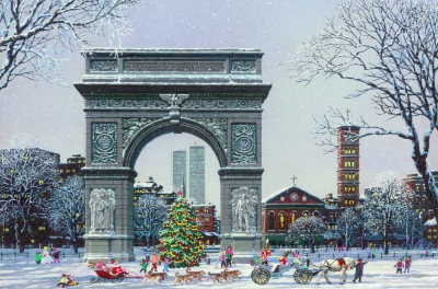 Washington Square Park (Trade) by Alexander Chen
