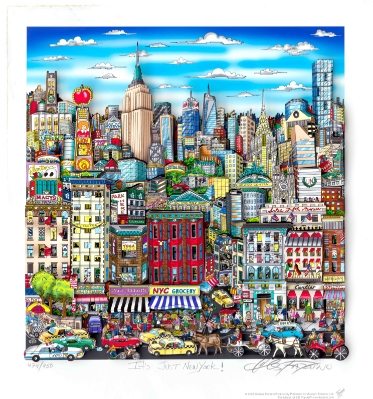 Its Just New York (Trade Unavailable) by Charles Fazzino