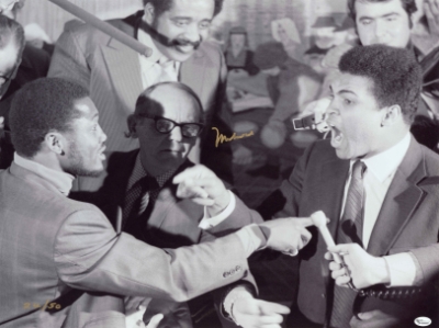Ali and Frazier Getting Ready (Trade Unavailable) by Sport Memorabilia