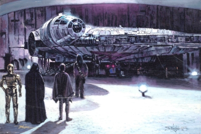 Boarding the Falcon (Trade Unavailable) by Rodel Gonzalez