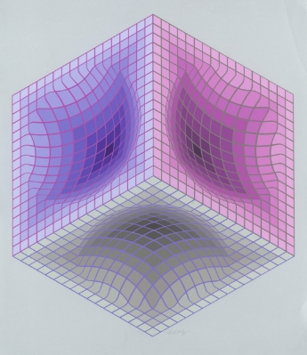 Tridos (Trade Unavailable) by Victor Vasarely