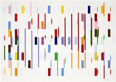 Bird's Eye View by Yaacov Agam