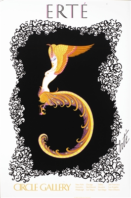 5 Poster by (Romain de Tirtoff) Erte