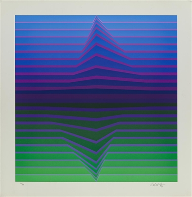 Ilile C by Victor Vasarely