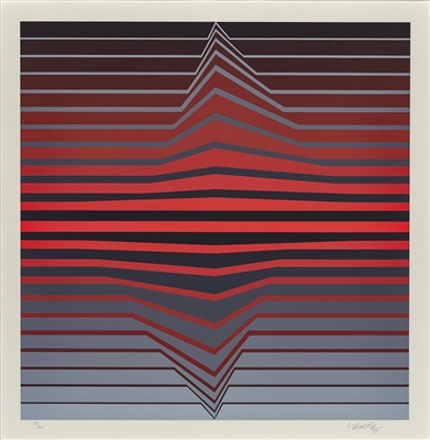 Ilile D by Victor Vasarely