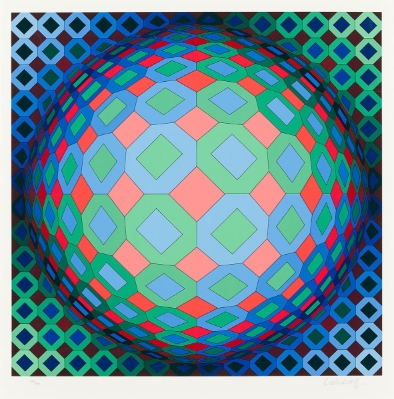 Vega-Cor by Victor Vasarely