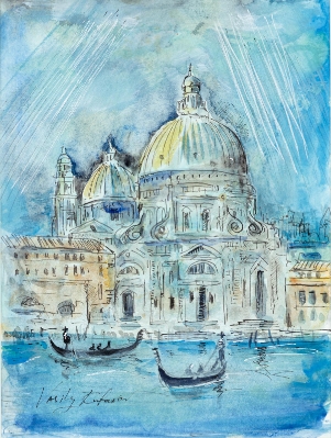 Basilica Santa Marria Dela Sae by Vasily Kafanov