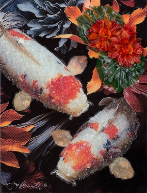 Two Lucky Koi by Jay Bonadio