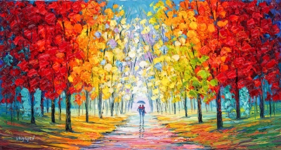 Among The Amber Trees Ver. II by Slava Ilyayev