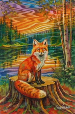 Amber Gaze by Sarah Wall