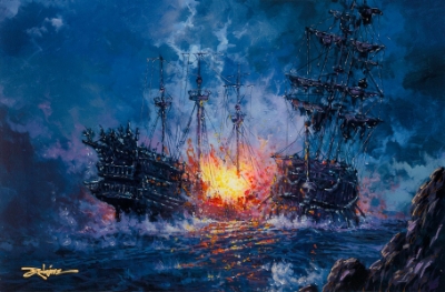 Battle of The High Seas by Rodel Gonzalez