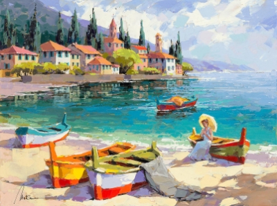 Calm Bay IV by Anatoly Metlan