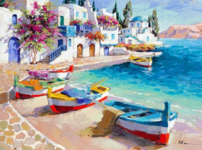 Calm Bay IX by Anatoly Metlan