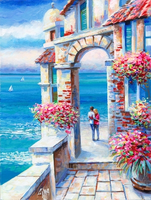 Mediterranean View by Vadim -DIMA Konovalov’s