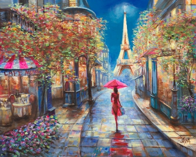 Shopping in Paris I by Vadim -DIMA Konovalov’s