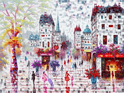 Afternoon in Paris by Solomon Hwang