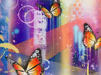 Chromatic Currents 12 by Kelly (RISK) Graval