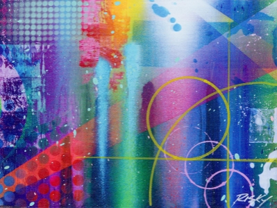 Chromatic Currents 15 (5) by Kelly (RISK) Graval