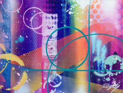 Chromatic Currents 18 (5) by Kelly (RISK) Graval