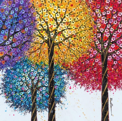 Chromatic Trees III by Tanya Rudka