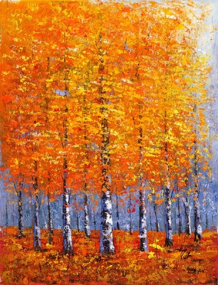 Autumn's Applause by Inam Inamullah
