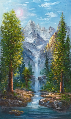 Beneath White Peaks by Inam Inamullah