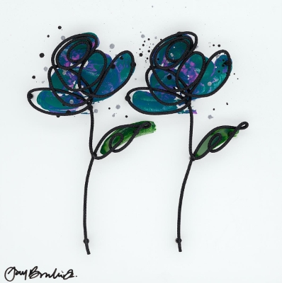Two Blooms by Jay Bonadio