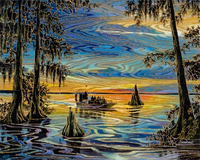 Bayou Golden Hour by Sarah Wall