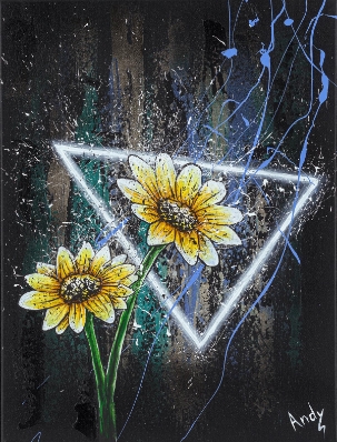 2 Daisies Together by Andrew Wayne Phillips