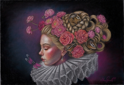 A Crown of Petal & Stripe by Melanie Stimmell